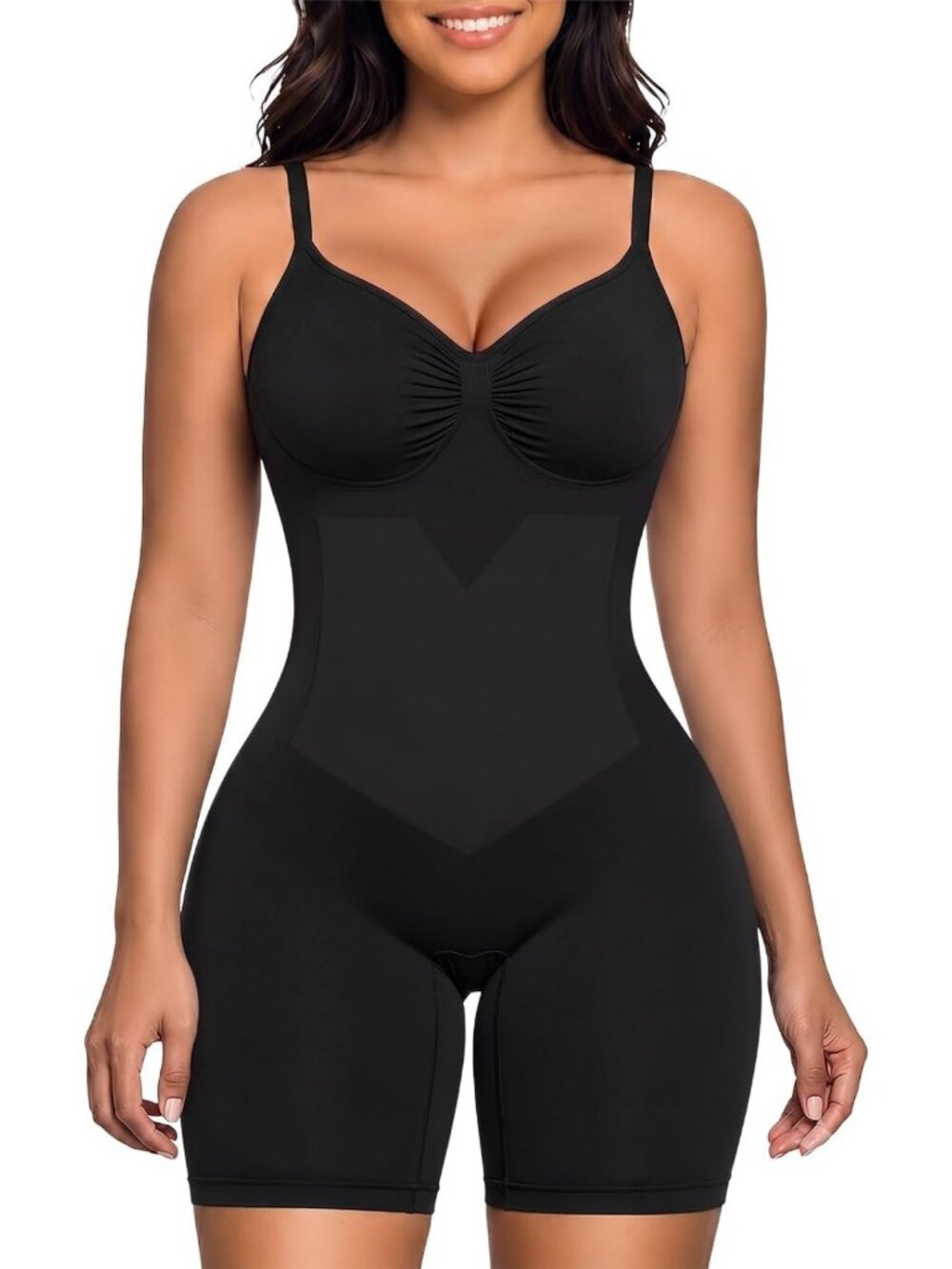 Seamless Tummy Control Bodysuit Shapewear for Women | Body Sculpting Faja